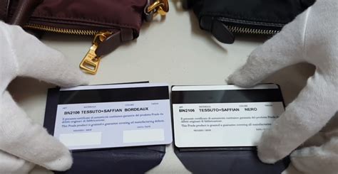 prada jacket fake vs real|authenticity card prada.